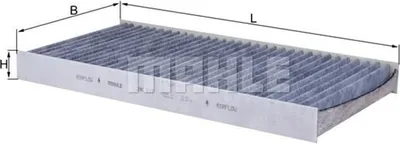 Produktbild von MAHLE Innenraumfilter LAK 117 Pollenfilter für VW Golf IV Schrägheck (1J1) Aktivkohle