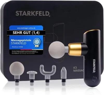 Produktbild von Massagepistole STARKGUN® Deluxe,  Massagepistole, German Engineering, Schwarz
