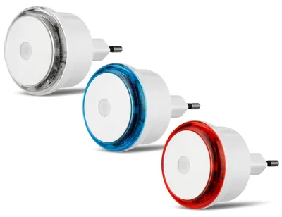 Zdjęcie produktu dla 0029340002 Lampka nocna, lampka LED z funkcją regulacji jasności, 0,8 W, 10 luksów, biała