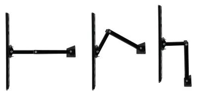 Zdjęcie produktu dla Esperanza ERW016, 66 cm (26"), 177,8 cm (70"), 75 x 75 mm, 400 x 400 mm, 180°, Czarny