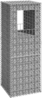 Produktbild von Maison Exclusive - Gabionensäule 50x50x140 cm Eisen