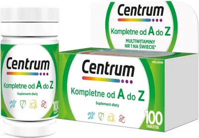 Produktbild von CENTRUM Vitamine Mineralstoffe A-Z 100 tablette Gesundheit Sehkraft Starke Knoche