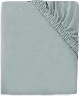 Produktbild von Jollein Spannbettlaken Wiege - Jersey - 40/50 x 80/90 cm - Sea Green | Bettwäsche Wiege