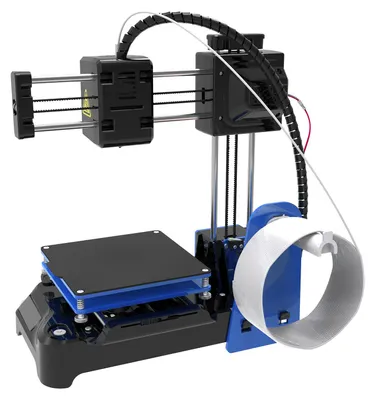 Image de Mini-imprimante 3D FDM : silencieuse, haute précision, technologie d'extrudeuse améliorée, volume d'impression 10 x 10 x 10 cm, petite imprimante 3D, 100–240 V, prise américaine