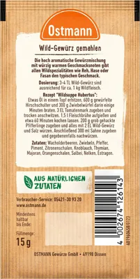 Produktbild von Wildgewürz gemahlen