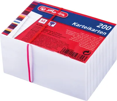 Produktbild von Herlitz 50019397, Weiß, 170 g/m², 200 Stück(e)
