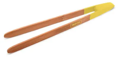 Produktbild von NERTHUS FIH 252 - Bambuszange, ideal zum Wenden und Entnehmen von Lebensmitteln, zum sicheren Entfernen von Toast aus Toastbrot