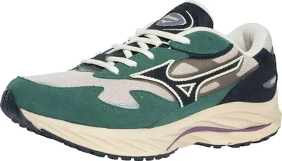 Produktbild von Mizuno Wave Rider Wildleder-Sneaker, Weiß 45 EU