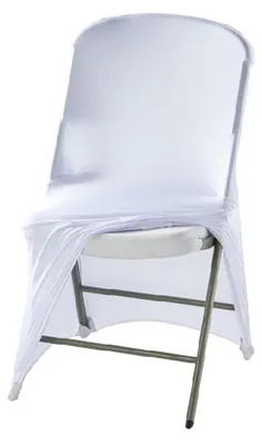 Obrázek produktu pro Napínací potah na skládací židli pro bufet o rozměrech cca 465 X 530 X 900 mm (Wxtxh), bílý