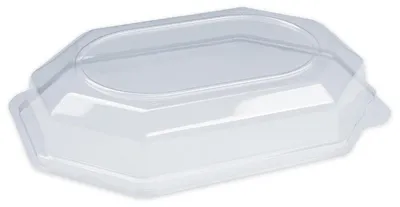 Produktbild von 20x Domdeckel rPET klar für Catering-Platte WX-74935