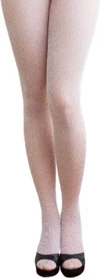 Produktbild von Oblique Unique Netzstrumpfhose feine Maschen Karneval - weiss