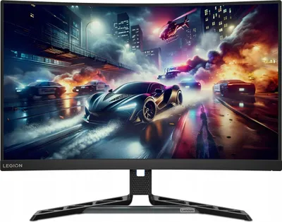 Produktbild von Lenovo Legion R27qc-30, 68,6 cm (27"), 2560 x 1440 Pixel, Quad HD, LED, 4 ms, Schwarz