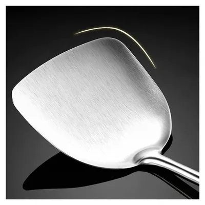 Produktbild von Wok-Pfannenwender Küchenutensilien-Set, 42,5 cm Edelstahl Wok-Spatel für das Kochen