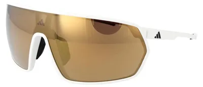 Zdjęcie produktu dla Okulary przeciwsłoneczne Adidas Sport SP0088, matowa biel, 0/0/125, uni