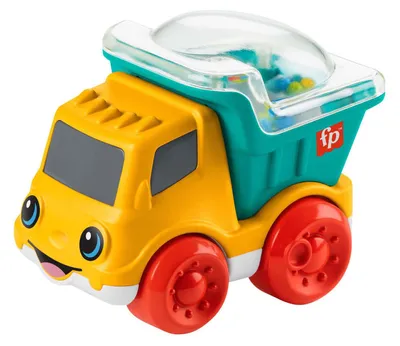 Image de Véhicule Fisher-Price, modèle voiture, couleur jaune