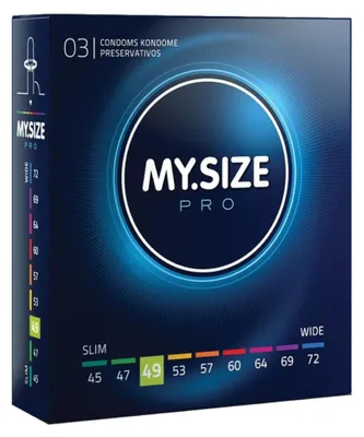 Produktbild von MY.SIZE PRO - Kondome 49 mm 3 Stück