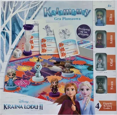 Produktbild von Disney FROZEN 2 Scharade-Spiel: Das Brettspiel in Bilderversion für die ganze Familie