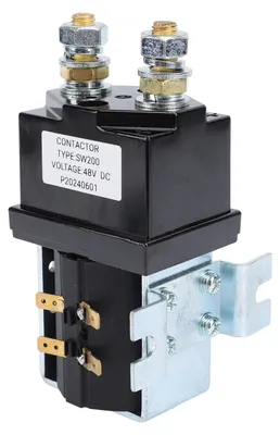Obrázok produktu pre DC stykač 48 V, 400 A, SW200, reverzibilné elektromagnetické relé pre automobilové, elektrické, vysokozdvižné vozíky a lodné batérie