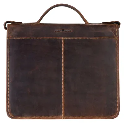 Zdjęcie produktu dla GREENBURRY Skórzana teczka na dokumenty w stylu vintage 1720-25