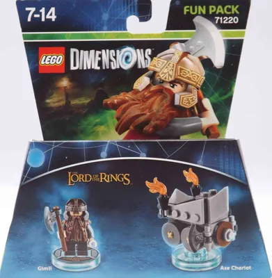 Produktbild von Lego Dimensions Fun Pack LOTR Gimli
