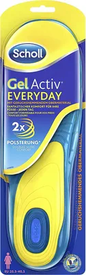 Produktbild von Scholl GelActiv Everyday Einlegesohlen für Frauen Einlagen Gr. 35,5-40,5 1 Paar