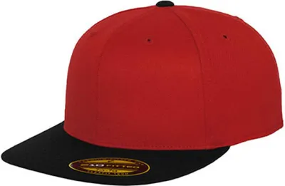 Produktbild von Urban Classics Flexfit Premium 210 Fitted 2-Tone Cap Trucker Basecap, Größe: L/Xl; Farbe: Red/Black