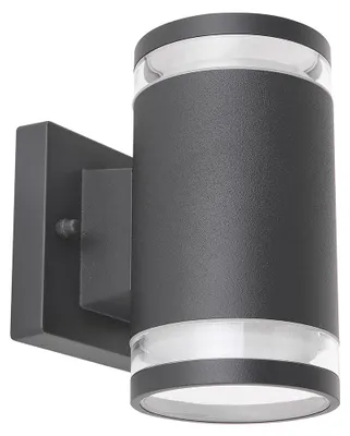 Produktbild von Außen Wandleuchte, Aluminium, Anthrazit, Glas, IP44