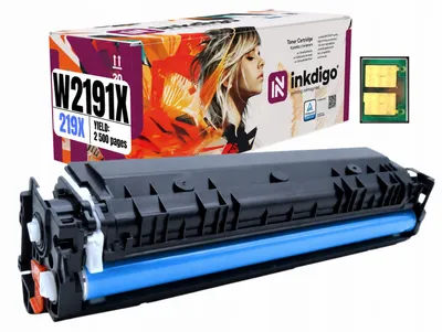 Produktbild von Inkdigo Toner W2191X für HP Color LaserJet Pro 3202dn, 3202dng, 3202dw, 3202dwe – Cyan, 2500 Seiten,, KI-generiertes Bild