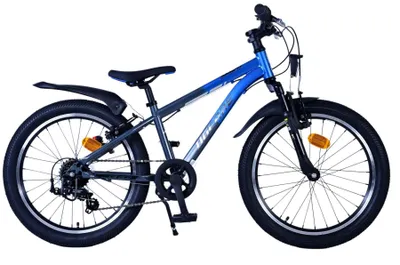 Productafbeelding van Volare XC Race Kinderfiets - 20 inch - Blauw Grijs - 7 versnellingen - Met gratis kabelslot