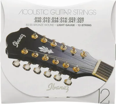 Produktbild von Ibanez IACS12C 80/20-Bronze - extra light 12-string (010-047)