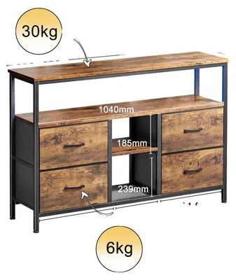 Image de Commode, design moderne, grand espace de rangement, 240403PH0402