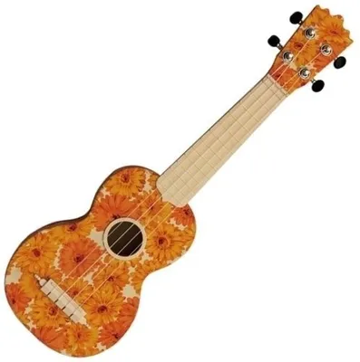 Produktbild von Pasadena WU-21F1-WH Orange Sopran Ukulele