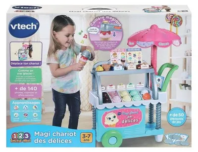 Image de Vtech Magi Chariot Des Délices Multicolore