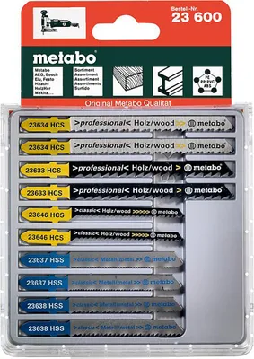 Produktbild von Metabo Stichsägeblattsortiment 3, 10-teilig