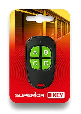 Image de Superior Universal Radio Control 433.92 MHz for Gates 4 Channels Self-learning