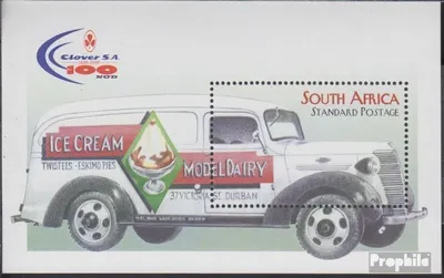 Produktbild von Briefmarken Südafrika 1998 Mi Block72 (kompl.Ausg.) gestempelt Eistransporter