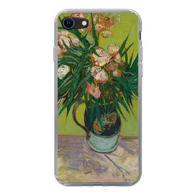 Produktbild von MuchoWow® Handyhülle Schutzhülle Hülle für iPhone 8 Der Oleander - Vincent van Gogh Silikon Softcase Handy Hülle - Schutzhaube