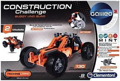 Immagine prodotto di Clementoni 59015 - Sfida Costruttiva - Buggy e Quad