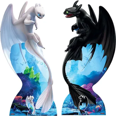 Produktbild von Dragons Pappaufsteller How to train your Dragon 3 Set