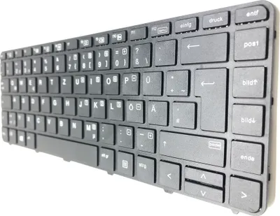 Produktbild von DEUTSCHE - Schwarz Tastatur Keyboard kompatibel für HP Probook 440 G4 Y7Z69ES