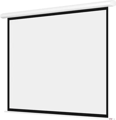 Produktbild von Magnetoplan elektrische Leinwand Cineflex Advanced - stationäre Motorbildwand mit Infrarot Fernbedienung- (B)200x(H)200cm - automatische Endabschaltung oben und unten - Weiß - Aluminium