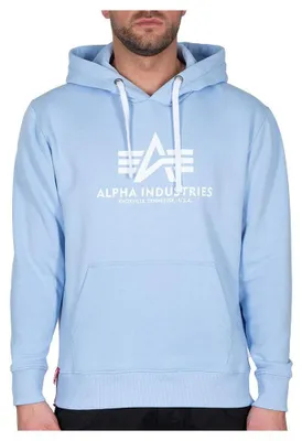 Produktbild von Alpha Industries Basic Hoody Kapuzensweat für Herren Light Blue