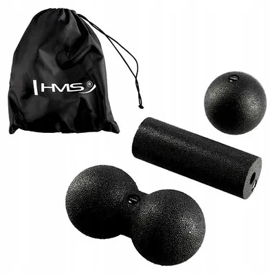 Produktbild von HMS FSBM07 Massage-Set EPP Roller, Ball & Duoball