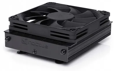 Immagine prodotto di Noctua NH-L9A-AM5 CHROMAX.BLACK sistema di raffreddamento per computer Processore Raffreddatore d'aria 9,2 cm 1 pz