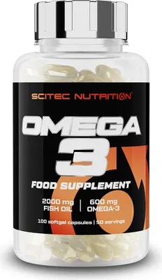Productafbeelding van Scitec Nutrition Omega 3 - 100 zachte capsules