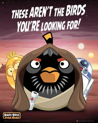 Immagine prodotto di Angry Birds - Mini-Poster - Star Wars - Droidi