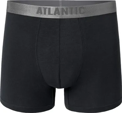 Productafbeelding van Herenshorts Atlantic Bmh-012, grijs, gemaakt van modal en katoen, maat S