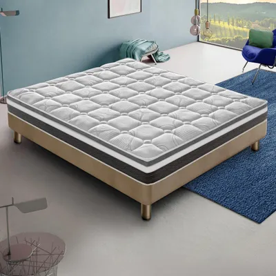 Zdjęcie produktu dla Materac 80 x 200 cm, wysokość 20 cm, materace z pianki viscoelastycznej, twardość H3, ergonomiczny