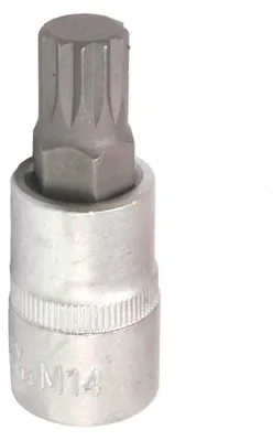 Immagine prodotto di Chiave a bussola XZN M14, filettatura interna multidente, bussole 1/2'' maschio e femmina profilo multirighe