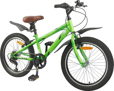 Produktbild von vidaXL Kinderfahrrad 20 Zoll 6-Speed für 6-11 Jahre alt Grün